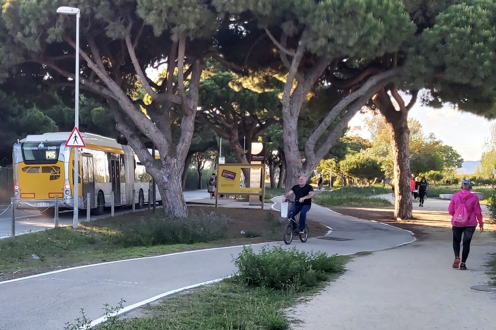 Llegar a la playa del Prat